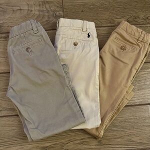 Uniform khaki boys pants - lot size 5 and 6